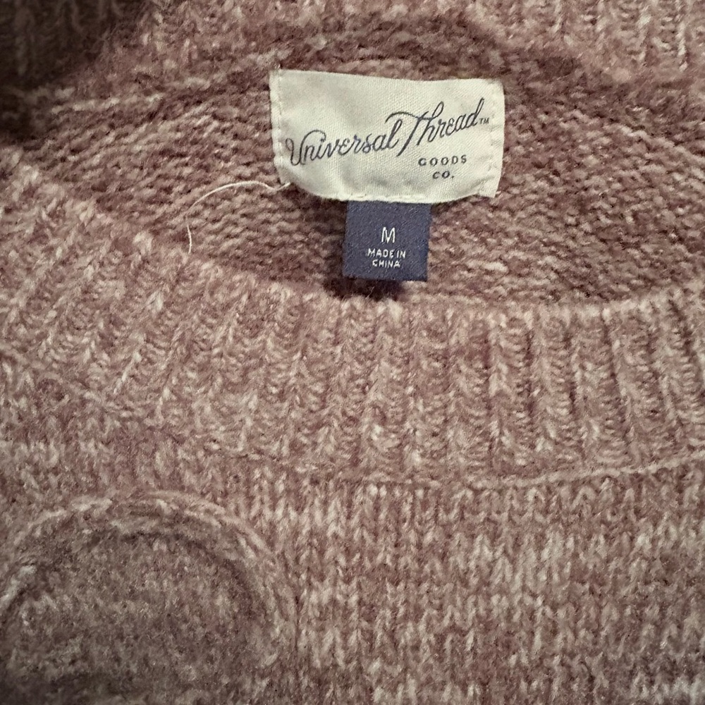 Universal Thread Cropped Bow Crew Neck Sweater - image 3